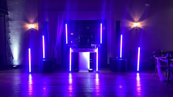 Led Bars - Alba Wedding lighting